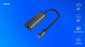 Adapter USB-C 3.1 Gen 1 do RJ-45 Gigabit Ethernet, AK-56 Adapter USB-C 3.1 Gen 1 do RJ-45 Gigabit Ethernet, AK-56