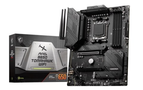 Płyta główna MAG B650 TOMAHAWK WIFI AM5 4DDR5 HDMI/DP ATX Płyta główna MAG B650 TOMAHAWK WIFI AM5 4DDR5 HDMI/DP ATX