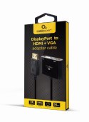 Adapter DisplayPort do HDMI + VGA Adapter DisplayPort do HDMI + VGA