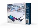 Napęd DVD na USB zewnętrzny DVD-USB-03-BW czarno-biały Napęd DVD na USB zewnętrzny DVD-USB-03-BW czarno-biały