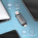 CRE-DAC Czytnik kart zewnętrzny USB3.2 Gen 1 Type-C + Type-A SD/microSD CRE-DAC Czytnik kart zewnętrzny USB3.2 Gen 1 Type-C + Type-A SD/microSD