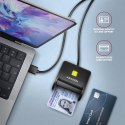 CRE-SM3N Czytnik kart identyfikacyjnych USB, 1.3m kabel CRE-SM3N Czytnik kart identyfikacyjnych USB, 1.3m kabel