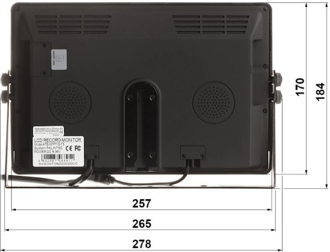 REJESTRATOR MOBILNY Z MONITOREM ATE-NTFT10-T3 4 KANAŁY 10 " AUTONE REJESTRATOR MOBILNY Z MONITOREM ATE-NTFT10-T3 4 KANAŁY 10 " AUTONE