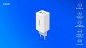 Ładowarka sieciowa USB GaN 65W, Quick Charge 4.0, Power Delivery 3.0, LA-07 Ładowarka sieciowa USB GaN 65W, Quick Charge 4.0, Power Delivery 3.0, LA-07