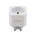 Inteligentne gniazdko Wi-Fi 16A Pomiar zużycia energii, AS-01 Białe Inteligentne gniazdko Wi-Fi 16A Pomiar zużycia energii, AS-01 Białe