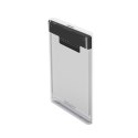 Zewnętrzna obudowa na dysk HDD/SSD 2.5", USB 3.0, AK-66, transparentna Zewnętrzna obudowa na dysk HDD/SSD 2.5", USB 3.0, AK-66, transparentna
