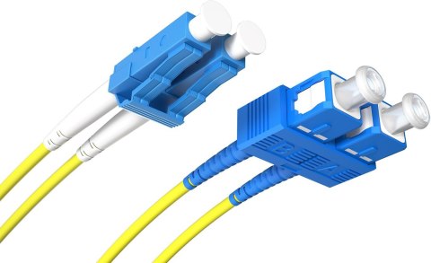 PATCHCORD ŚWIATŁOWODOWY SM SC/UPC-LC/UPC SIMPLEX 1m PATCHCORD ŚWIATŁOWODOWY SM SC/UPC-LC/UPC SIMPLEX 1m