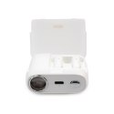 Słuchawki bezprzewodowe S28 Pop Digital Series - Bluetooth V5.3 TWS z etui ładującym z funkcją projektora Białe Słuchawki bezprzewodowe S28 Pop Digital Series - Bluetooth V5.3 TWS z etui ładującym z funkcją projektora Białe