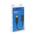 Adapter DisplayPort (M) v1.2 - HDMI (F) v1.4, 4K, AK-62 Adapter DisplayPort (M) v1.2 - HDMI (F) v1.4, 4K, AK-62