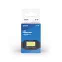 Latarka czołowa LED, COB, 140 lm, zasięg 10m, 4 tryby, FL-01 Latarka czołowa LED, COB, 140 lm, zasięg 10m, 4 tryby, FL-01