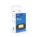 Latarka czołowa LED, COB, 140 lm, zasięg 10m, 4 tryby, FL-01 Latarka czołowa LED, COB, 140 lm, zasięg 10m, 4 tryby, FL-01