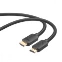 Kabel HDMI v 2.1 premium 3 m 8K Czarny Stworzony dla graczy Kabel HDMI v 2.1 premium 3 m 8K Czarny Stworzony dla graczy