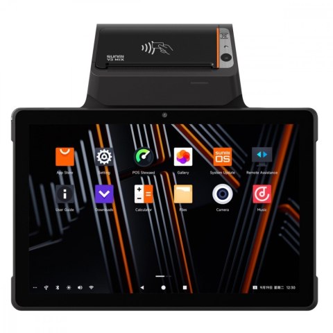 Terminal Mobilny V3 Mix GMS, Android 13, 4/32GB, 2+0.3 MP camera, 4G, Finger sensor, 80mm printer, Sunmi 1101 Scanner Terminal Mobilny V3 Mix GMS, Android 13, 4/32GB, 2+0.3 MP camera, 4G, Finger sensor, 80mm printer, Sunmi 1101 Scanner