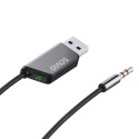 Transmiter Adapter AUX z bluetooth 5.3, funkcja zestawu głośnomówiącego, TR-16 Transmiter Adapter AUX z bluetooth 5.3, funkcja zestawu głośnomówiącego, TR-16