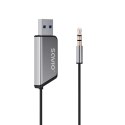 Transmiter Adapter AUX z bluetooth 5.3, funkcja zestawu głośnomówiącego, TR-16 Transmiter Adapter AUX z bluetooth 5.3, funkcja zestawu głośnomówiącego, TR-16
