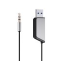 Transmiter Adapter AUX z bluetooth 5.3, funkcja zestawu głośnomówiącego, TR-16 Transmiter Adapter AUX z bluetooth 5.3, funkcja zestawu głośnomówiącego, TR-16