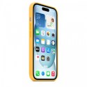 Etui silikonowe z MagSafe do iPhonea 15 - sunshine Etui silikonowe z MagSafe do iPhonea 15 - sunshine