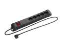 Listwa zasilająca 5.0m 5x230 cz SP1-05E-0500-BK Listwa zasilająca 5.0m 5x230 cz SP1-05E-0500-BK