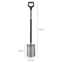 Szpadel prosty Ergonomic 1067512 Szary Szpadel prosty Ergonomic 1067512 Szary