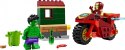 Klocki Marvel Super Heroes 76287 Iron Man z motocyklem i Hulk
