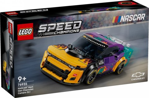 Klocki Speed Champions 76935 NASCAR Next Gen Chevrolet Camaro ZL1 Klocki Speed Champions 76935 NASCAR Next Gen Chevrolet Camaro ZL1