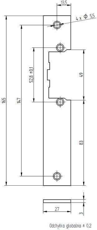 SZYLD ELEKTRA PROSTY R2/R3 MALOWANY SZYLD ELEKTRA PROSTY R2/R3 MALOWANY