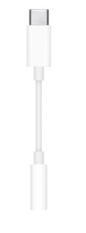 Przejściówka ze złącza USB-C na gniazdo słuchawkowe 3,5 mm Przejściówka ze złącza USB-C na gniazdo słuchawkowe 3,5 mm