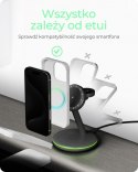 Ładowarka IB-SH102-CH bezprzewodowa do telefonu, zegarka i słuchawek Ładowarka IB-SH102-CH bezprzewodowa do telefonu, zegarka i słuchawek