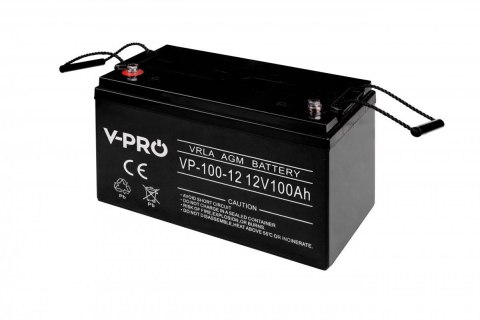 Akumulator Volt Polska VPRO 12V 100Ah Akumulator Volt Polska VPRO 12V 100Ah