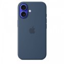 Etui silikonowe z MagSafe do iPhonea 16 - denim Etui silikonowe z MagSafe do iPhonea 16 - denim