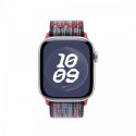 Opaska sportowa Nike w kolorze niebieskim/czerwonym do koperty 42 mm Opaska sportowa Nike w kolorze niebieskim/czerwonym do koperty 42 mm