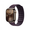 Pasek karbowany magnetyczny w kolorze jeżyny do koperty 42 mm - rozmiar M/L Pasek karbowany magnetyczny w kolorze jeżyny do koperty 42 mm - rozmiar M/L