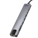 Stacja dokująca 8 IN 1 GIGA LAN HUB MT5046 Stacja dokująca 8 IN 1 GIGA LAN HUB MT5046