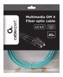 Kabel światłowodowy wielomodowy duplex OM4 50/125,LC/LC,20m Kabel światłowodowy wielomodowy duplex OM4 50/125,LC/LC,20m