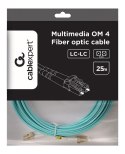 Kabel światłowodowy wielomodowy duplex OM4 50/125,LC/LC,25m Kabel światłowodowy wielomodowy duplex OM4 50/125,LC/LC,25m