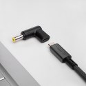 Adapter 5.5 X 2.5 wtyczka do zasilacza uniwersalnego AK-ND-C01 USB-C / 5.5 X 2.5 mm Adapter 5.5 X 2.5 wtyczka do zasilacza uniwersalnego AK-ND-C01 USB-C / 5.5 X 2.5 mm