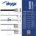 Zasilacz ATX AK-C1-500 500W PRO SERIA Zasilac Zasilacz ATX AK-C1-500 500W PRO SERIA Zasilac