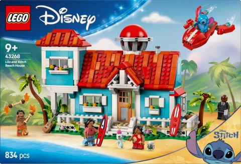 Klocki Disney 43268 Domek na plaży Lilo i Stitcha Klocki Disney 43268 Domek na plaży Lilo i Stitcha
