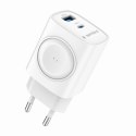 Ładowarka USB-A USB-C 20W PowerDelivery Quick Charge 3.0, biała Ładowarka USB-A USB-C 20W PowerDelivery Quick Charge 3.0, biała