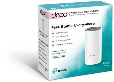 DOMOWY SYSTEM WI-FI MESH TP-LINK DECO E4 (1-pack) DOMOWY SYSTEM WI-FI MESH TP-LINK DECO E4 (1-pack)