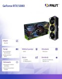 Karta graficzna GeForce RTX 5080 GameRock OC 16GB GDDR7 256bit 3DP/HDMI Karta graficzna GeForce RTX 5080 GameRock OC 16GB GDDR7 256bit 3DP/HDMI