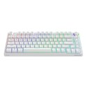 Klawiatura mechaniczna bezprzewodowa PHENIX WHITE Gateron Red Pro, ABS Klawiatura mechaniczna bezprzewodowa PHENIX WHITE Gateron Red Pro, ABS