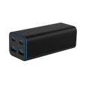 Ładowarka uniwersalna 100W GaN 2xUSB-A 2xUSB-C szybkie ładowanie czarna Ładowarka uniwersalna 100W GaN 2xUSB-A 2xUSB-C szybkie ładowanie czarna
