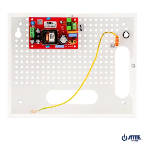 Zasilacz sieciowy SMPS 12V 6A 72W ATTE APS-70-120-E Zasilacz sieciowy SMPS 12V 6A 72W ATTE APS-70-120-E
