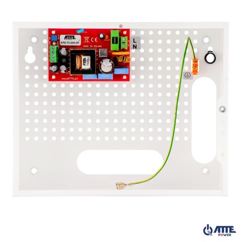 Zasilacz sieciowy SMPS 24V 3A 72W ATTE APS-70-240-E Zasilacz sieciowy SMPS 24V 3A 72W ATTE APS-70-240-E