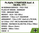 Klocki Pz.Kpfw.V Panther Ausf.A 1152 klocki Klocki Pz.Kpfw.V Panther Ausf.A 1152 klocki