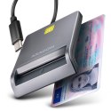 CRE-SM3TC Czytnik kart identyfikacyjnych USB-C, 1.2m kabel CRE-SM3TC Czytnik kart identyfikacyjnych USB-C, 1.2m kabel