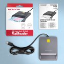 CRE-SM3TC Czytnik kart identyfikacyjnych USB-C, 1.2m kabel CRE-SM3TC Czytnik kart identyfikacyjnych USB-C, 1.2m kabel