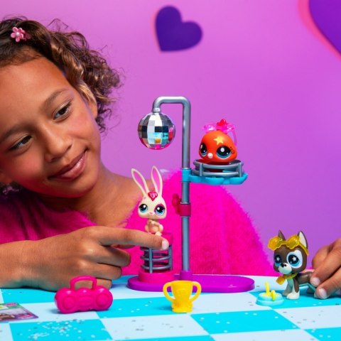 Zestaw figurek Littlest Pet Shop G7 S3 Disco z 3 figurkami Zestaw figurek Littlest Pet Shop G7 S3 Disco z 3 figurkami