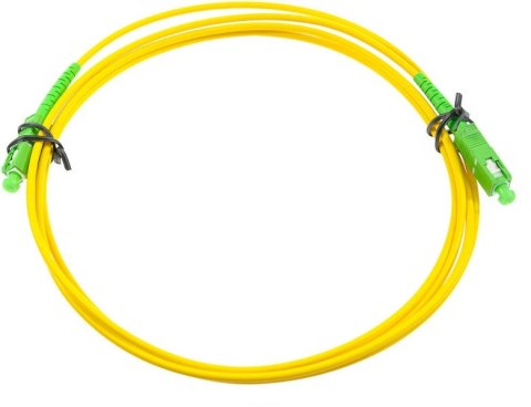 PATCHCORD ŚWIATŁOWODOWY SM 7M SIMPLEX 9/125 SC/APC-SC/APC PATCHCORD ŚWIATŁOWODOWY SM 7M SIMPLEX 9/125 SC/APC-SC/APC